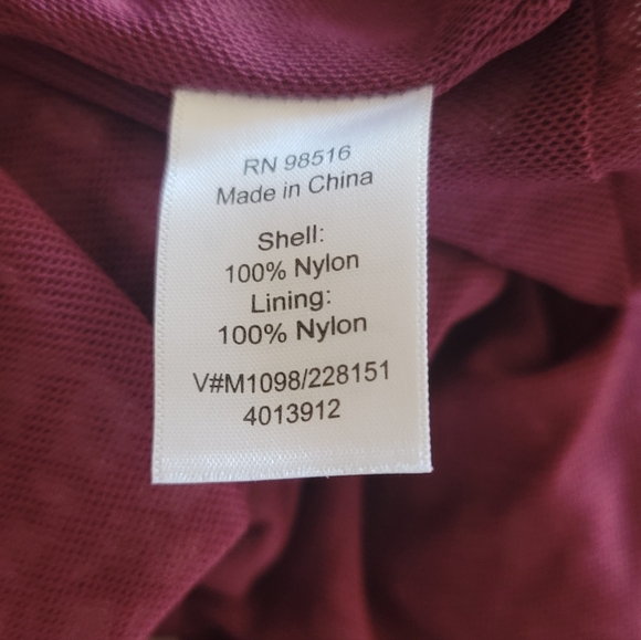 COLDWATER CREEK Plum Geometric Patterned Midi Dress, Size M - Picture 7 of 8